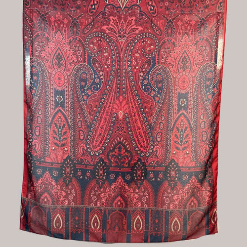 Oriental Hijab Cherry