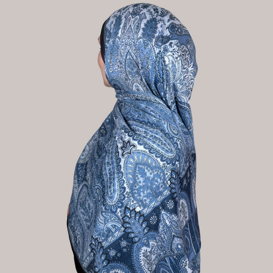Oriental Hijab Navy