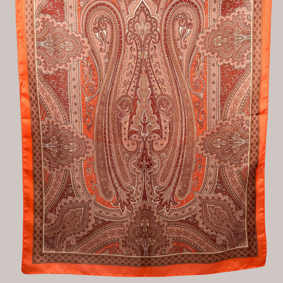 Vintage Hijab Orange