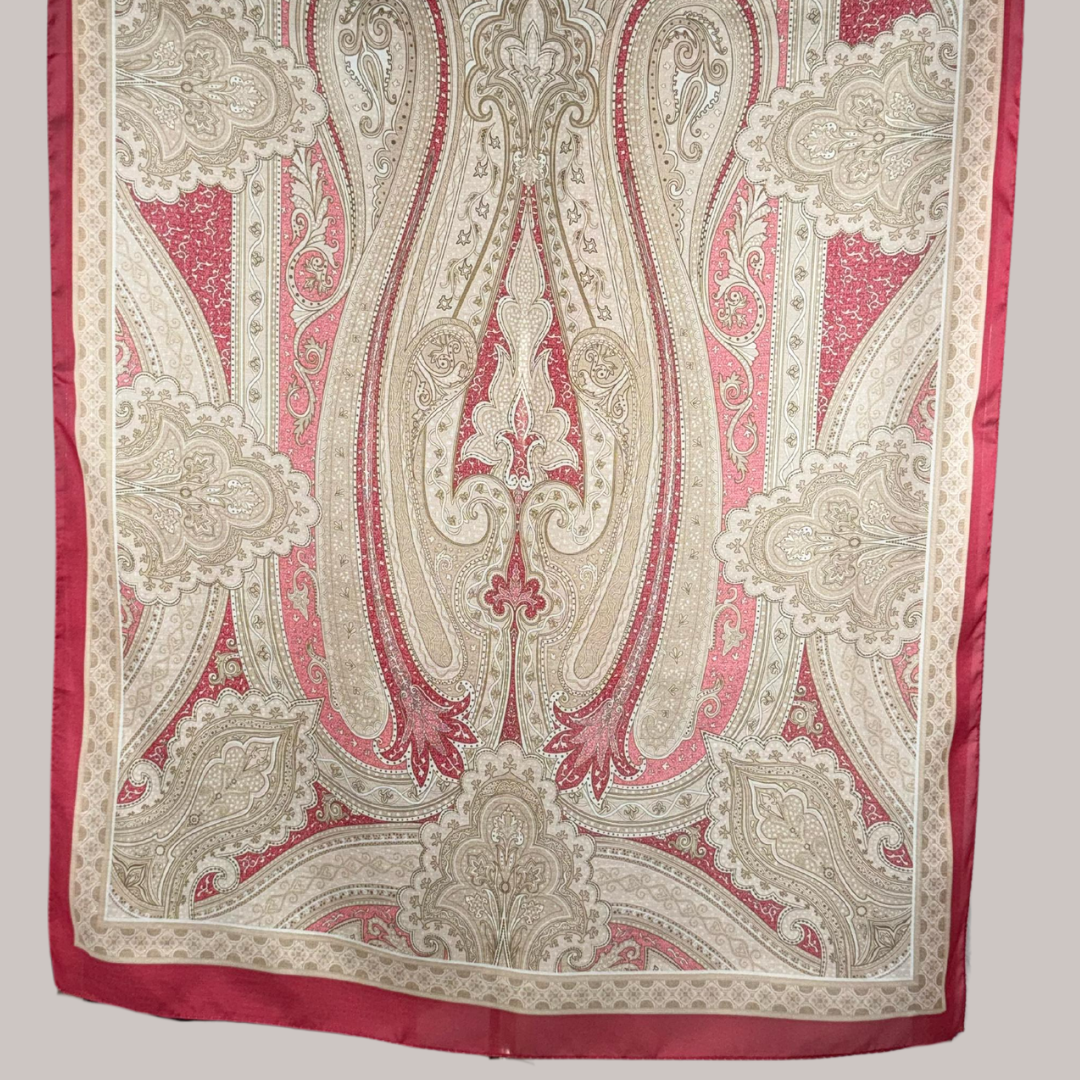 Vintage Hijab Royale Red